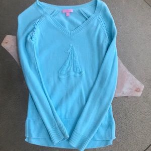 Lilly Pulitzer Sailboat Sweater